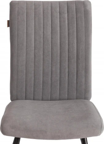 Стул обеденный Monte Carlo Tetchair (Флок/Серый,Черный) арт.24794