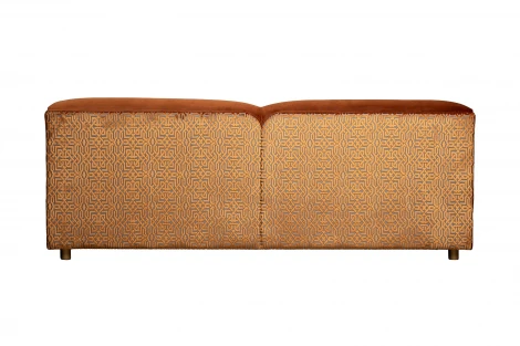 Диван Треви(Trevi) 230М(К) трехм раскл с кантом оранж Pad32+Lattice ORANG 232*103*88см Garda Decor