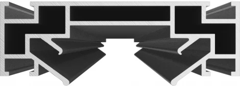 Профиль встраиваемый TR3030-AL Denkirs TR3030