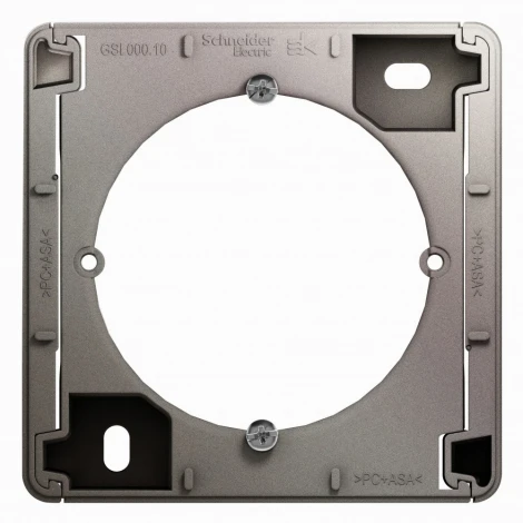 Коробка наружного монтажа (платина) Systeme Electric Glossa GSL001200