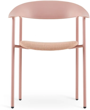 Стул Eila с подушкой пластик розовый Stool Group арт.УТ000039780