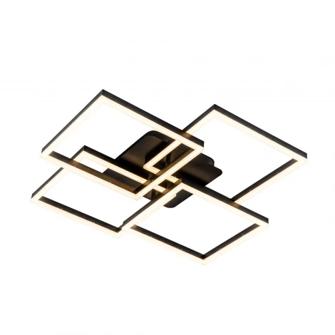 Потолочный светильник светодиодный с пультом с регулировкой цветовой температуры и яркости LED4U LED4U L11050-4 BK