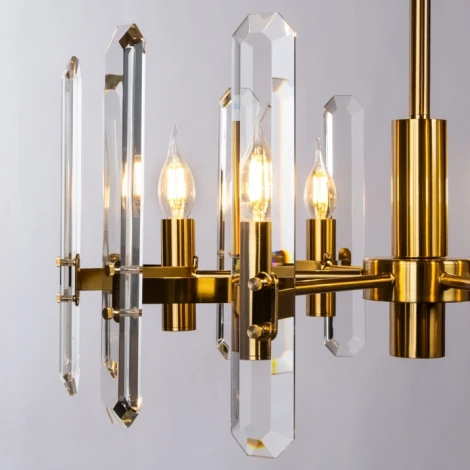 Подвесная люстра Divinare Tenerife 7136/18 LM-6 (220V, на цепи)