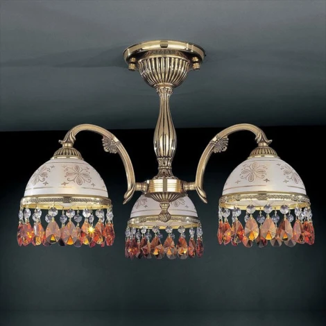 Потолочная люстра Reccagni Angelo 6121 PL 6121/3 (220V, подвески)