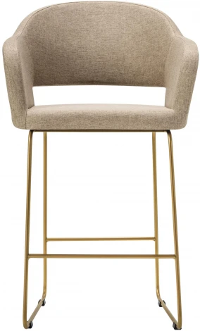 Стул полубар R-Home Oscar Браун/ЛинкЗолот