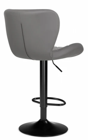 Барный стул Woodville Porch (Металл, Искусственная кожа/Черный) арт.15904