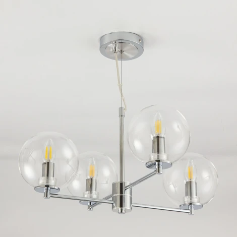 Подвесная люстра Citilux Галлен CL240141 (220V, на тросе, шарики)