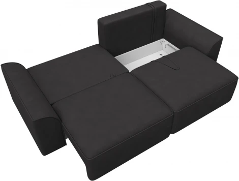 Диван прямой Лига-048 НПБ Лига Диванов (Замша) арт.128236