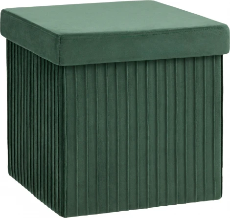Пуф складной с ящиком Store Square зеленый Stool Group (арт.УТ000038971)