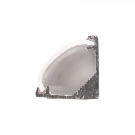 Профиль для светодиодной ленты алюминиевый накладной угловой круглый 2м Feron CAB240 52148