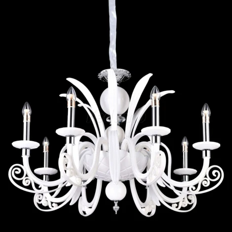 Crystal Lux Letisia SP8 WHITE