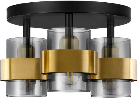 Потолочный светильник круглый Lussole Mitchel LSP-8996 (220V, круглые)