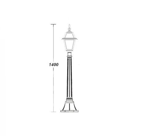 Наземный фонарь Oasis Light Faro Lgg 91107