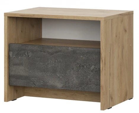 Тумба Арника прикроватная с ящиком Лофт