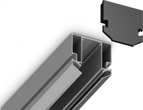 Заглушка для корпуса в натяжной потолок Ambrella TRACK SYSTEM GL1064