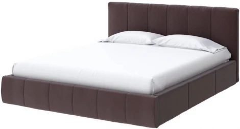 PROxSON Кровать Varna Grand без основания (Экокожа Коричневый) 160x200