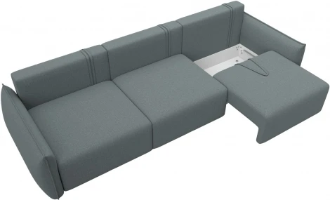 Диван прямой Лига-051 НПБ Лонг Лига Диванов (Рогожка) арт.128635