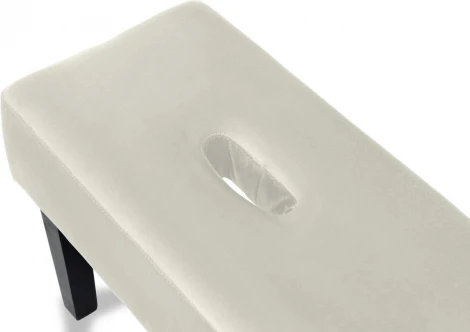Табурет мягкий Handy ОГОГО (арт.671367), (Велюр,Экокожа/Бежевый)