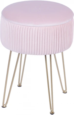 Пуф Астор светло-розовый Stool Group арт.УТ000039498