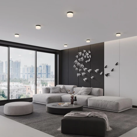 Светильник накладной светодиодный Novotech Aura 359445 белый IP20 LED 18W 220V 4000K