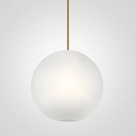 Подвесной светильник Giopato &Amp; Coombes Bolle Bls Lamp White Glass 1 ImperiumLoft 40,2214 (99037-22) (LED, 220V, шар)