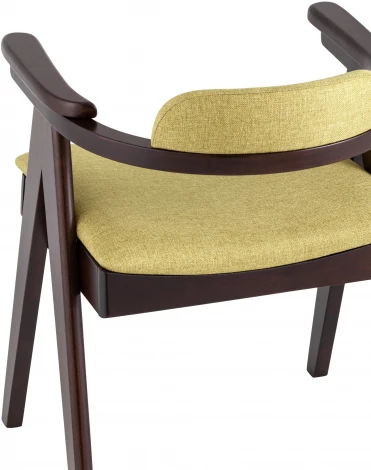 Стул обеденный OLAV оливковый 2 шт. УТ000036440