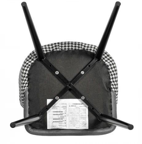 Стул Paola тёмно-серый с жаккардом Bradex Home RF 0261