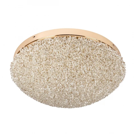 Потолочная люстра светодиодная хрустальная с пультом с регулировкой цветовой температуры и яркости Modelux MODELUX ML.2320.500 GD