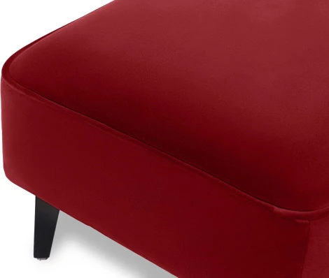 Банкетка Amsterdam ОГОГО (арт.787133), (Ткань,Велюр/Красный)
