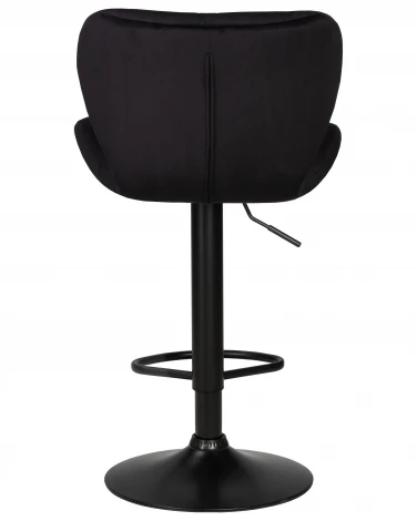 Набор 2 шт стул барный DOBRIN BARNY BLACK (черный велюр (MJ9-101))