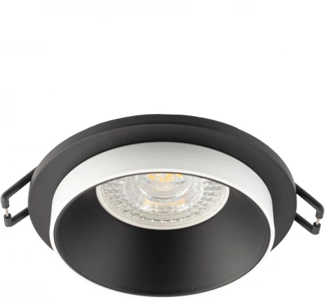 Встраиваемый точечный светильник Denkirs DK2400 DK2400-BK (220V, круглые)