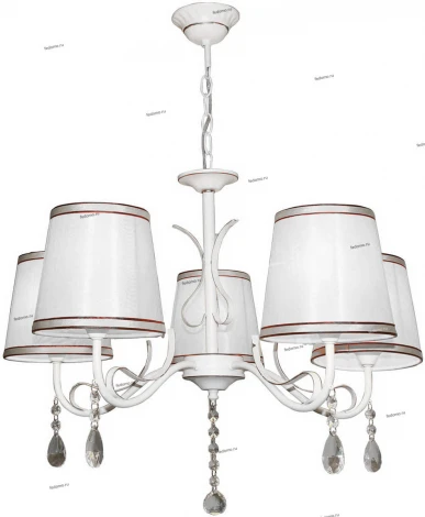 Подвесная люстра IDLamp Milana 271/5-Whitepatina