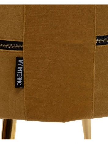 Пуфик большой с молнией карри MY iNTERNO Stockholm MY19A206(Yell)