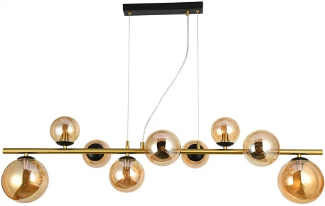 Подвесной светильник Arte Lamp Gemini A2243SP-9PB (220V, на тросе, шарики)