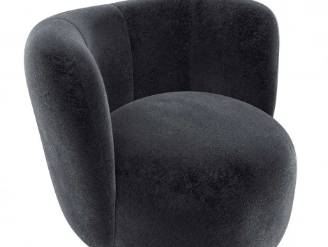 Кресло Лига-072 (Фанера//Велюр/Темно-серый) Лига Диванов 131016