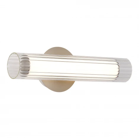 Настенный светильник светодиодный Никель/Белый Прозрачный LED 1*7W 3000K/4000K ST Luce Enfys SL2010.121.01