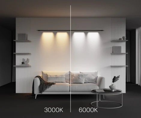 Трековый светильник Downlight 24W 48V Maytoni Points C101CL-L1000-24W3-6K-B (LED)