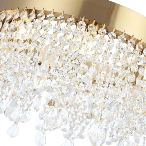 Подвесная люстра Crystal Lux AQUA SP9 (220V, на тросе, круглые)