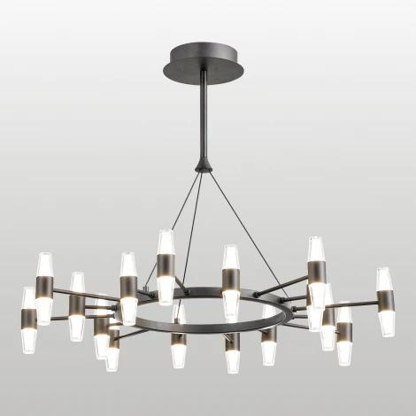 Подвесная люстра LED Lussole Hopkins LSP-7407 (220V, на проводе)