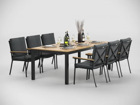 Обеденные группы Gardenini Premium Bella DPBLL.010822.C5