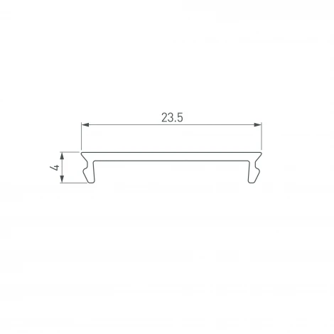 Экран W24-2000 OPAL (Arlight, Пластик) 053807
