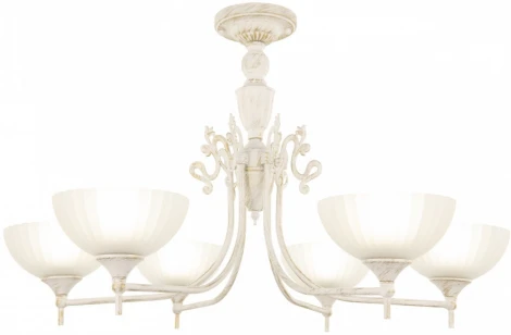 Потолочная люстра на штанге Arte Milano AM340049 340049/6 WT+G (220V)