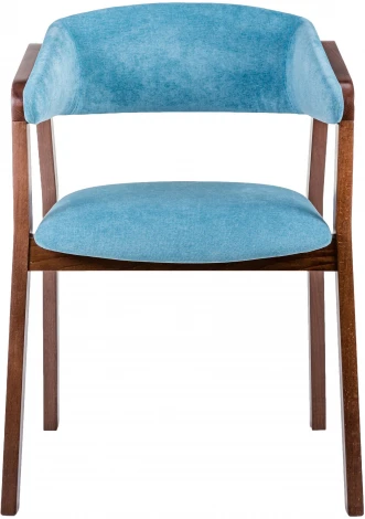 Стул R-Home Dalia Soft Блю/ТемныйОрех