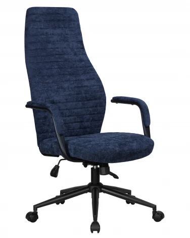 Офисное кресло для руководителей Dobrin LOKI (синий (VRH230-25)) 134BL-LMR LOKI