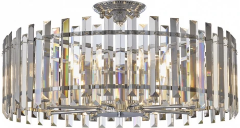 Потолочная люстра хрустальная на штанге Arte Milano Sorrento-5209 375209/8/80/580 CR (220V)