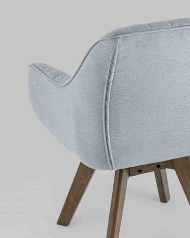 Кресло Stool Group вращающийся MANS серый 2 шт. УТ000035027