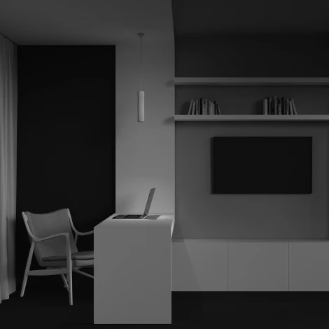 Подвесной светильник Focus Design GU10 1x50Вт Maytoni Technical P038PL-01W (220V, на проводе, круглые)