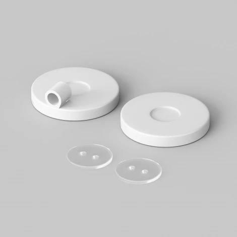 Комплект силиконовых заглушек боковой Nemo D25 Maytoni Круглый 360° 201143