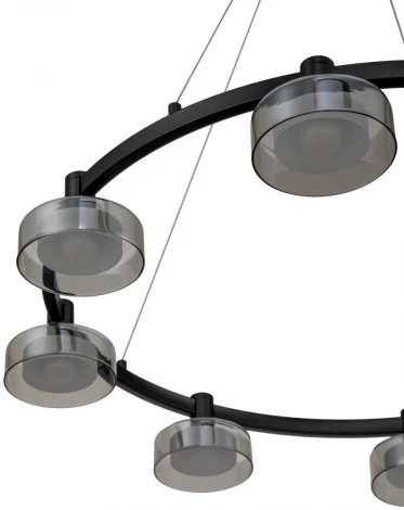 Подвесной светильник светодиодный Stilfort Gloze 4009/02/08P (220V, на тросе, круглые)