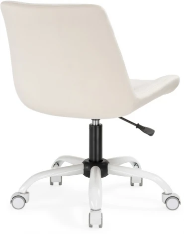 Компьютерное кресло Woodville Орди молочное / белое 559276
